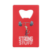 Cute Meerkat Strong Stuff Poids Carton (Devant)