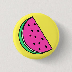 Cute Melon Badge Pin Button