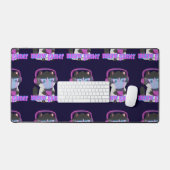 Cute Meow Gamer Cat - Kawaii Gaming Kitten (Clavier et souris)