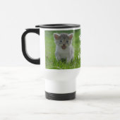 Cute Meow Kitten Tiny, maar Fierce Reisbeker (Links)