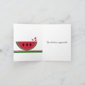 Cute Merci de pastèque (Intérieur)
