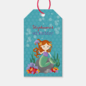 Cute Mermaid Cadeaulabel (Voorkant)