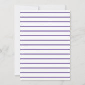 Cute Mermaid et ses amis 2e Invitations d'annivers (Dos)