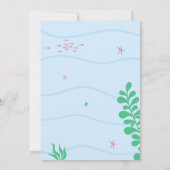 Cute Mermaid Invitation (Dos)
