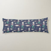 Cute Mermaid Pattern body kussens (Achterkant)