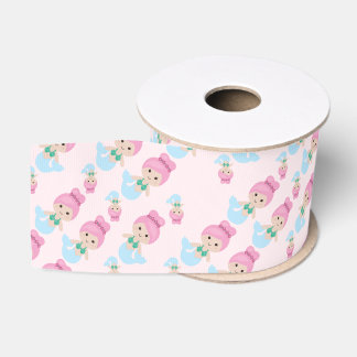 Cute Mermaid Pattern Ribbon Grosgrain Lint