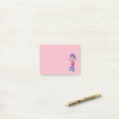 Cute Mermaid Post-it® Notes (Op bureau)