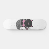 Cute mermaid silhouette - Kies een achterkleur Skateboard (Horizontaal)