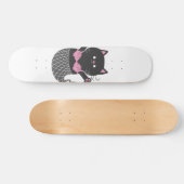 Cute mermaid silhouette - Kies een achterkleur Skateboard (Horizontaal)