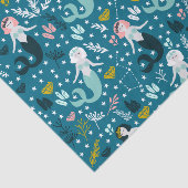Cute Mermaid Tissue Paper Tissuepapier (Detail)