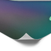 Cute Mermaids love Valentijn Day gift Poster (Hoek)