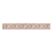  Cute Merry Christmas Aesthetic -Festive Pattern Grosgrain Lint (Voorkant)