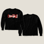 Cute Merry Christmas Snowman Kids Hoodie (Motif recto et verso)