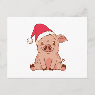 Cute Merry kerst Briefkaart