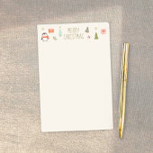 Cute Merry kerst Post-it® Notes