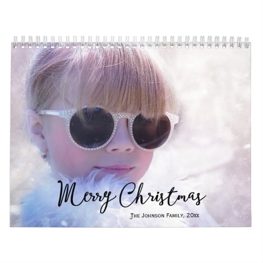 Cute Merry Kerstagenda Kalender (Hoes)