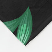 Cute Mexican Decorative Skull Fleece Deken (Hoek)