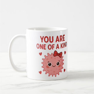 Cute Microbe Eén van een Soort Mok
