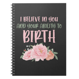 Cute Midechtgenote Baby Catcher Birth Doula Notitieboek