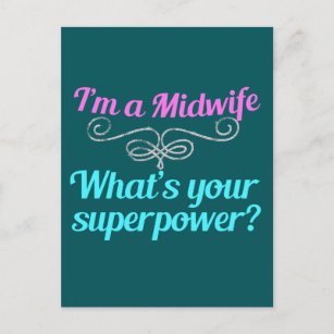Cute Midoman Superheld Briefkaart