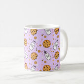 Cute Milk and Cookies Christmas Mug for Hot Drinks (Devant droit)