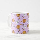 Cute Milk and Cookies Christmas Mug for Hot Drinks (Devant gauche)