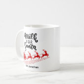 Cute Milt voor kerstcadeautjes Mok (Voorkant links)