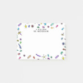Cute Mini Bugs en Mini Beasts Post-it® Notes (Voorkant)