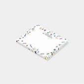 Cute Mini Bugs en Mini Beasts Post-it® Notes (Schuin)