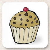 Cute Mini Muffin Bier Onderzetter (Voorkant)