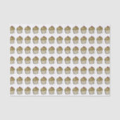 Cute Mini Muffins Pattern Tissuepapier (Voorkant)