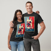 Cute Miniature Schnauzer Election T-shirt (Unisex)