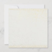 Cute Minimalist 14e anniversaire invitation (Dos)