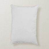 Cute minimalist monogram Elephant Accent Kussen (Achterkant (Verticaal))