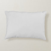 Cute minimalist monogram Elephant Accent Kussen (Achterkant)