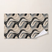 Cute minimalist tiled pattern  (Serviette à main)
