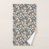 Cute minimalist tiled pattern  (Serviette à main)