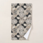 Cute minimalist tiled pattern Bath  (Serviette à main)