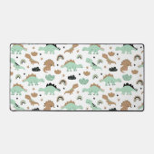 Cute Mint Green Dinosaur Motif (Recto)