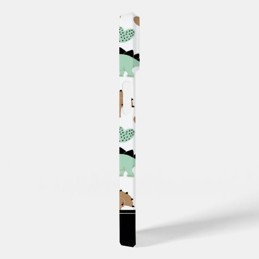 Cute Mint Green Dinosaur Pattern Case-Mate iPhone Case (Achterkant / Rechts)