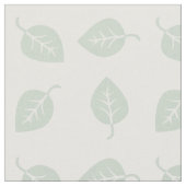 Cute Mint Leaf Pattern Stof (Close Up)