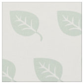 Cute Mint Leaf Pattern Stof (Close Up)