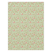 Cute Mint Pink Gingerbrood Candy Canes Tablecloth Tafelkleed (Voorkant)