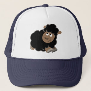 Cute Mischievous Cartoon Sheep Pet