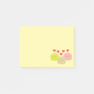 Cute Mochi Cartoon Tekeningen Post-it® Notes