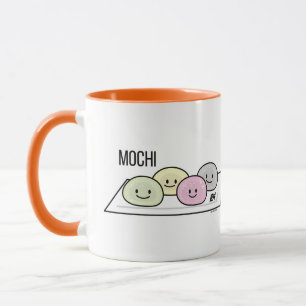 Cute Mochi ijs rijstaart Japanse groene thee  Mok