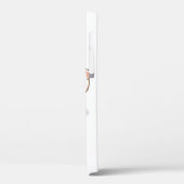 Cute Mochi Peach Cat Case-Mate iPhone Case (Achterkant / Links)