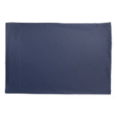 Cute Modern Blue Swan Pattern Pillowcase Kussensloop (Achterkant)