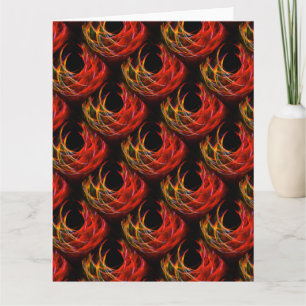 Cute Modern Boho Elegante Abstracte Kunstpatroon # Bedankkaart