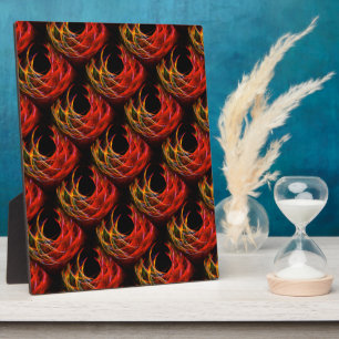 Cute Modern Boho Elegante Abstracte Kunstpatroon # Fotoplaat